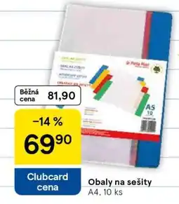 Tesco OBALY NA SEŠITY nabídka
