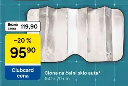 Tesco Clona na čelní sklo auta nabídka