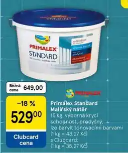 Tesco Primalex Standard Malířský nátěr nabídka