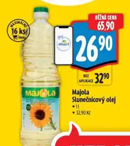 Albert Majola Slunečnicový olej nabídka