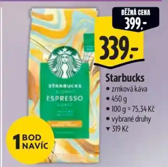Albert Starbucks nabídka
