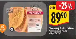Albert Obalovaný řízek z pečeně nabídka