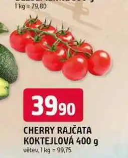 Trefa CHERRY RAJČATA KOKTEJLOVÁ 400 g větev nabídka
