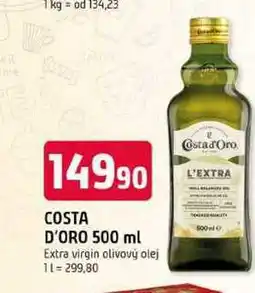 Trefa COSTA D'ORO 500 ml Extra virgin olivový olej nabídka
