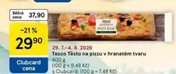 Tesco Tesco Těsto na pizzu v hranatém tvaru nabídka
