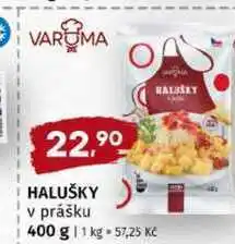 Trefa VAROMA HALUŠKY v prášku nabídka