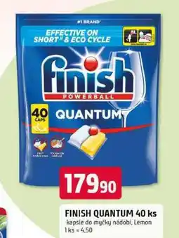 Trefa FINISH QUANTUM 40 ks kapsle do myčky nádobí nabídka