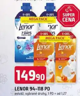 Trefa LENOR 94-118 PD aviváž, vybrané druhy nabídka