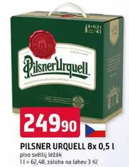 Trefa Pilsner Urquell Pivo ležák světlý nabídka