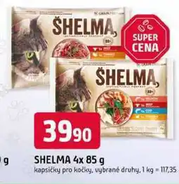 Trefa SHELMA 4x 85 g kapsičky pro kočky nabídka