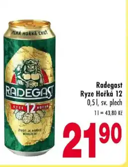 Qanto Radegast Ryze Hořká 12 nabídka