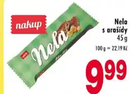 Qanto Nela s arašídy nabídka