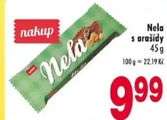 Qanto Nela s arašídy nabídka