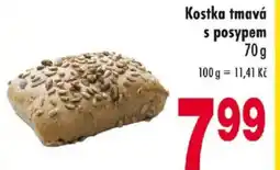 Qanto Kostka tmavá s posypem nabídka