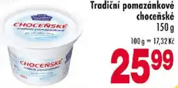 Qanto Tradiční pomazánkové choceňské nabídka