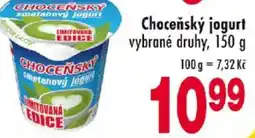 Qanto Choceňský jogurt nabídka