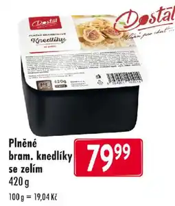 Qanto Plněné bram, knedlíky se zelím nabídka