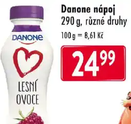 Qanto Danone nápoj nabídka