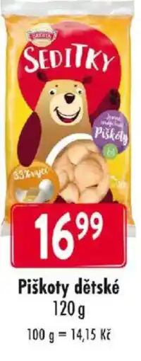 Qanto Piškoty dětské nabídka