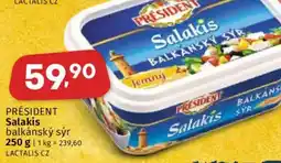 Coop PRÉSIDENT Salakis balkánský sýr nabídka