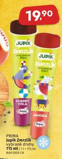 Coop PRIMA Jupík Zmrzlík nabídka