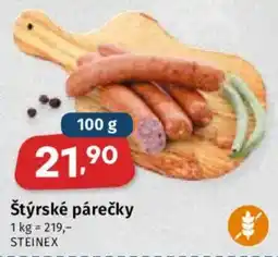 Coop Štýrské párečky nabídka