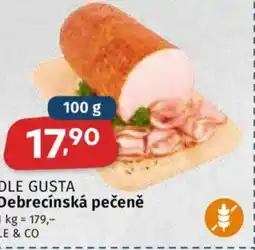 Coop DLE GUSTA Debrecínská pečeně nabídka