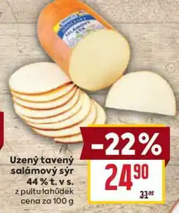 Billa Uzený tavený salámový sýr 44 % t. v s nabídka