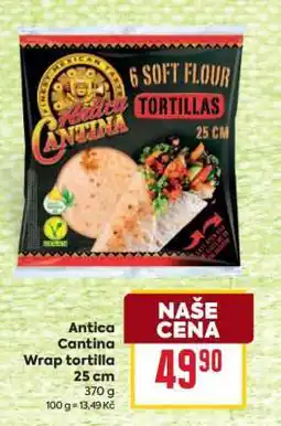Billa Antica Cantina Wrap tortilla 25 cm nabídka