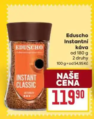 Billa EDUSCHO Instantní káva nabídka