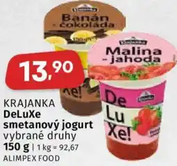 Coop KRAJANKA DeLuxe smetanový jogurt nabídka