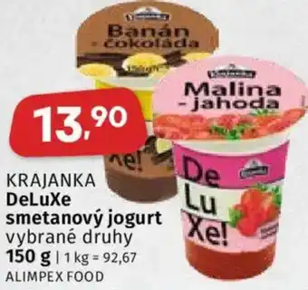 Coop KRAJANKA DeLuxe smetanový jogurt nabídka