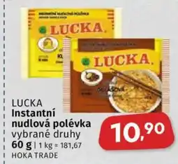 Coop LUCKA Instantní nudlová polévka nabídka