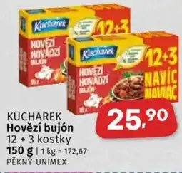 Coop KUCHAREK Hovězí bujón nabídka