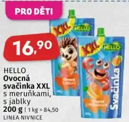 Coop HELLO Ovocná svačinka XXL nabídka