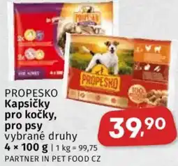Coop PROPESKO Kapsičky pro kočky, pro psy nabídka