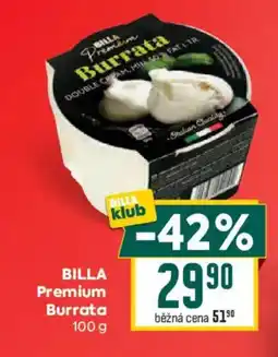 Billa BILLA Premium Burrata nabídka