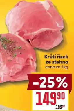 Billa Krůtí řízek ze stehna nabídka