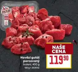 Billa Hovězí guláš porcovaný nabídka