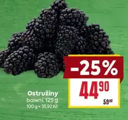 Billa Ostružiny nabídka