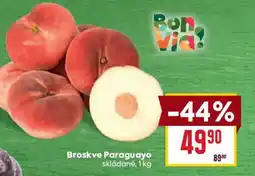 Billa Broskve Paraguayo nabídka