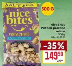 Billa Nice Bites Pistácie pražené solené nabídka