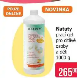 Teta Natuty prací gel pro citlivé osoby a děti nabídka