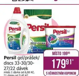 Teta Persil gel/prášek/ discs 33-30/30- 27/22 dávek nabídka
