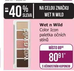 Teta Wet n Wild Color Icon paletka očních stínů nabídka