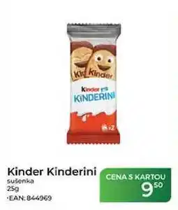 Tamda Foods Kinder Kinderini sušenka nabídka