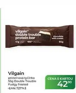Tamda Foods Vilgain proteinová tyčinka 55g Double Trouble Fudgy frosted nabídka