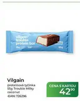 Tamda Foods Vilgain proteinová tyčinka 55g Trouble Milky coconut nabídka