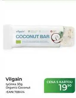 Tamda Foods Vilgain tyčinka 30g Organic Coconut nabídka
