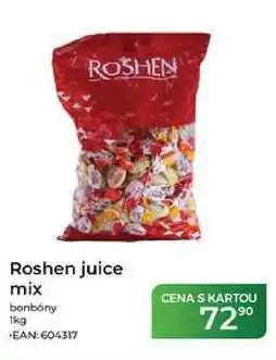 Tamda Foods Roshen juice mix bonbóny nabídka